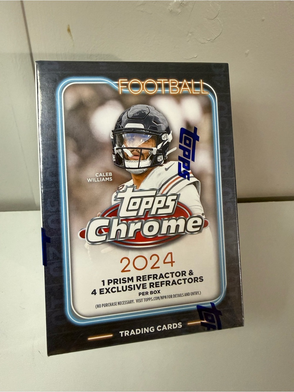 2024 Topps Chrome Football Box